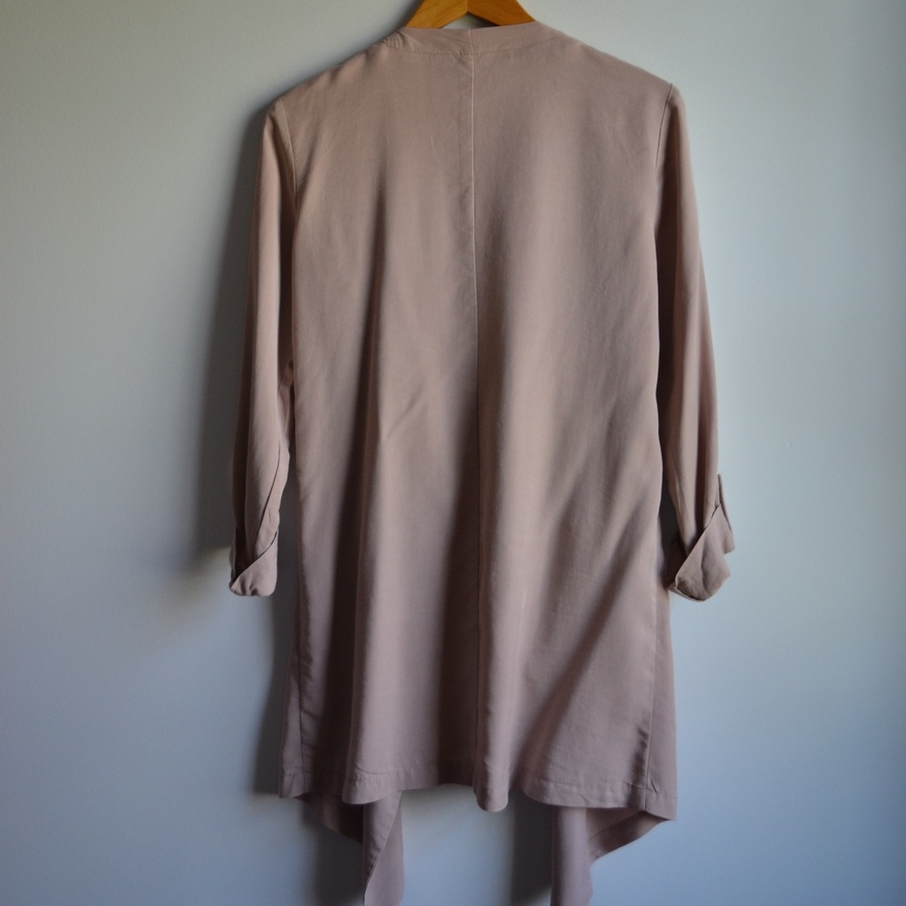 Blush Draped Jacket - image 5